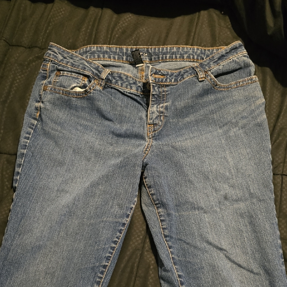 Route 66 Women's Straight Leg Blue Jeans